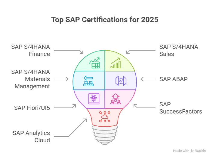 Top SAP Certifications to Boost Your Career in 2025​